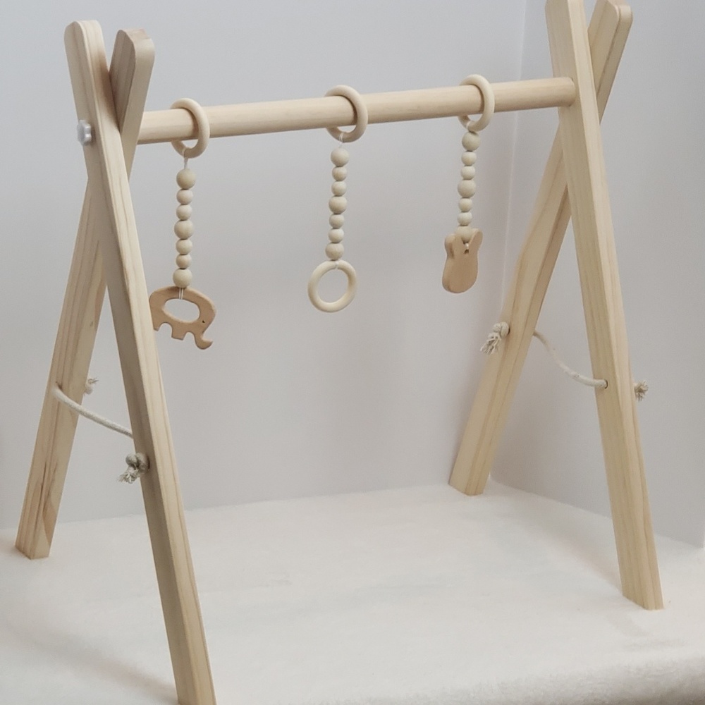 Wooden baby play gym NEW in BOX